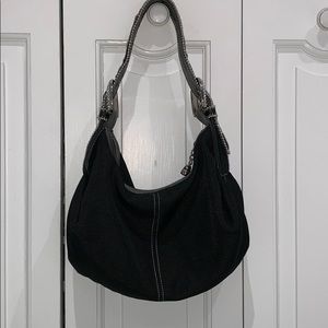 Black shoulder bag